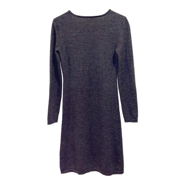 Garnet Hill Modern Wool Sweater Dress Small - Picture 2 of 7